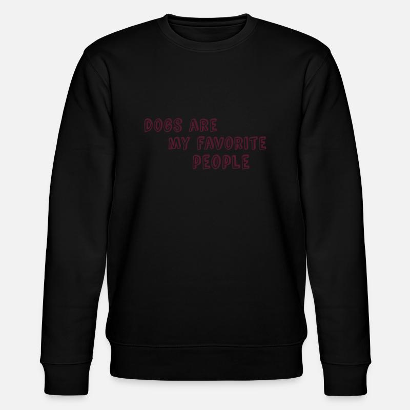 Hund - Stanley/Stella Unisex Bio-Sweatshirt CHANGER  - Schwarz