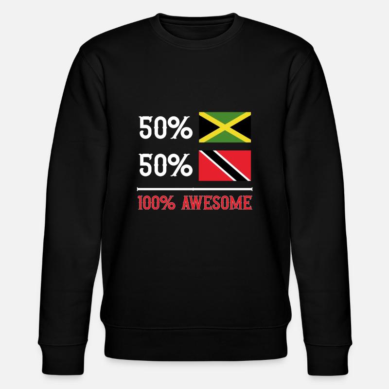 Drapeau de Trinité-et-Tobago - Sweat bio CHANGER Stanley/Stella Unisexe - noir