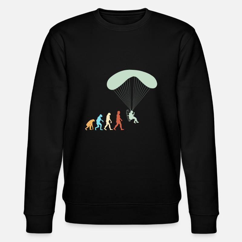 Paramoteur Parapente motorisé - Sweat bio CHANGER Stanley/Stella Unisexe - noir