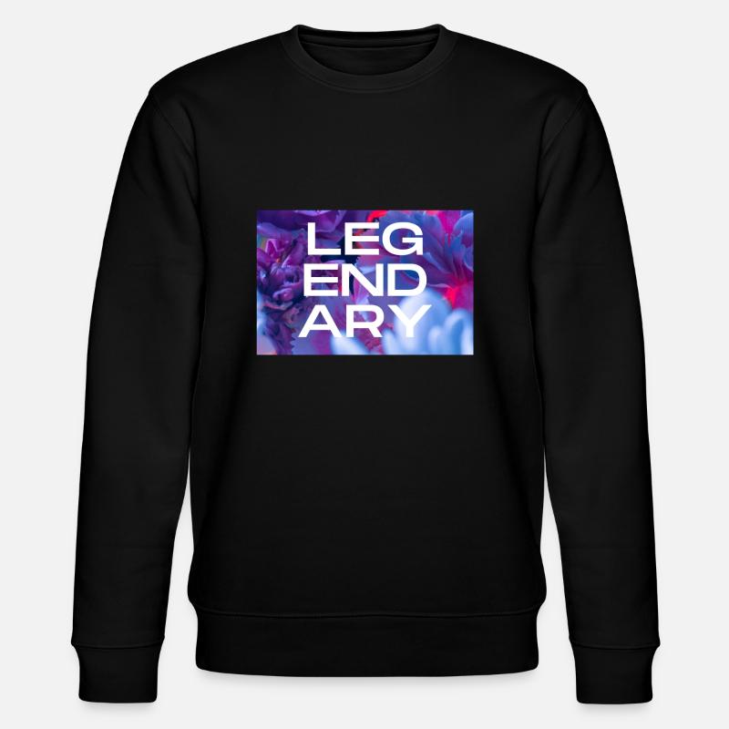 Legendary Design - Stanley/Stella Unisex Bio-Sweatshirt CHANGER  - Schwarz