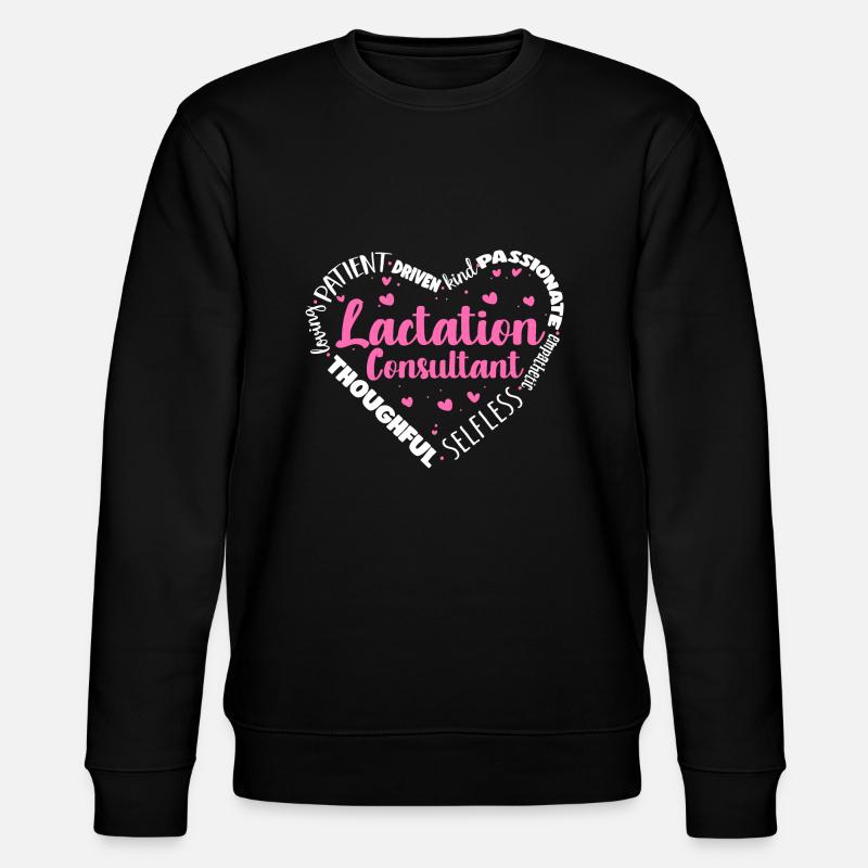 Consultante en lactation IBCLC - Sweat bio CHANGER Stanley/Stella Unisexe - noir
