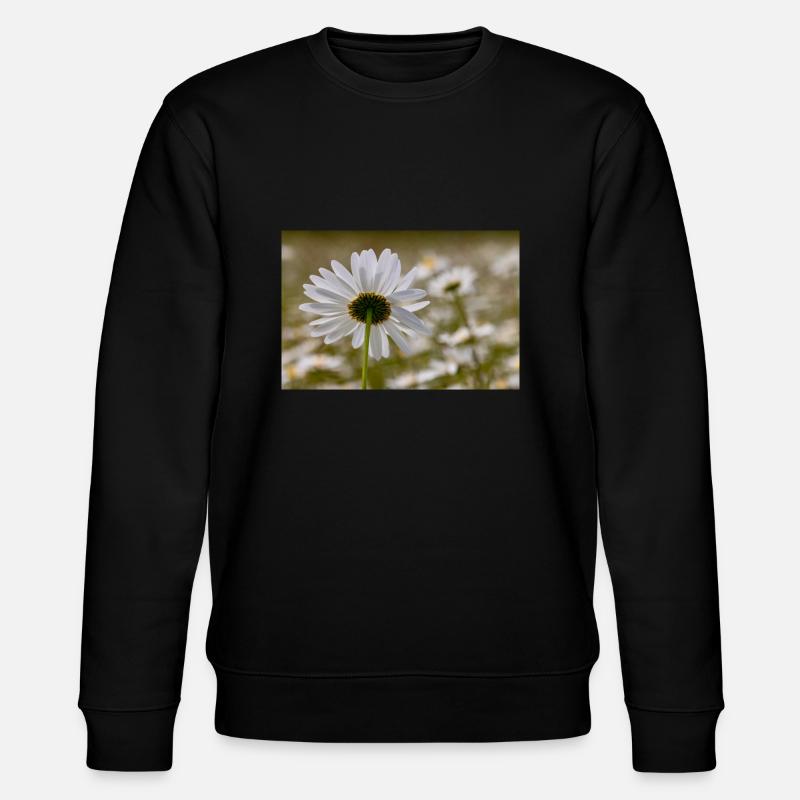 Margerite - Stanley/Stella Unisex Bio-Sweatshirt CHANGER  - Schwarz
