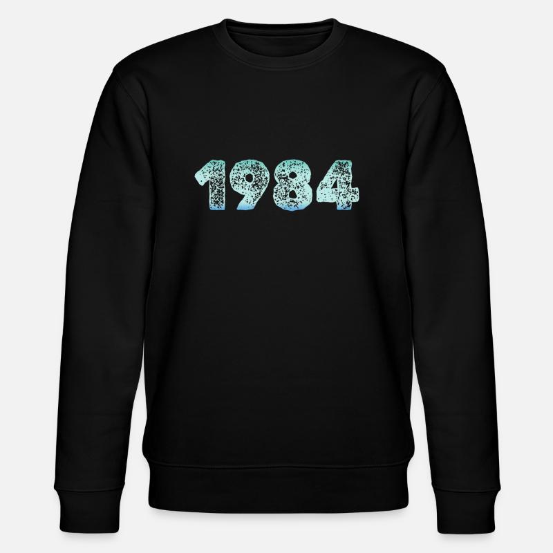 Eiskalt 1984 - Stanley/Stella Unisex Bio-Sweatshirt CHANGER  - Schwarz