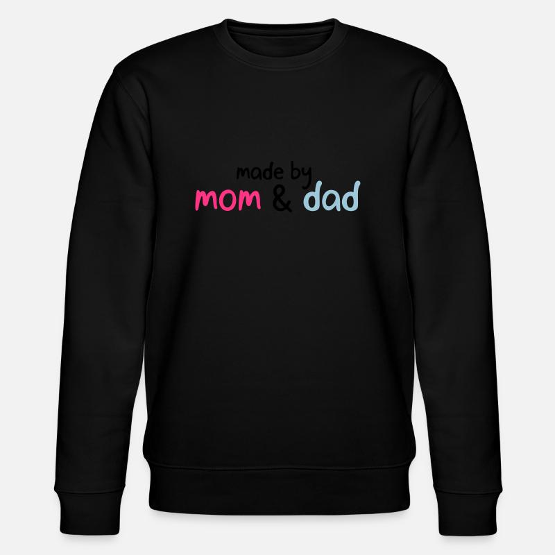 faite par maman et papa - Sweat bio CHANGER Stanley/Stella Unisexe - noir