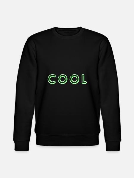 COOL néons verts - Sweat bio CHANGER Stanley/Stella Unisexe - noir