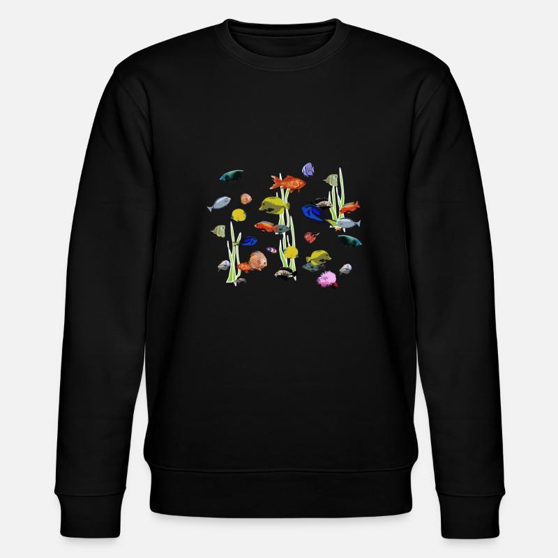 Pisces - Stanley/Stella CHANGER Unisex Organic Sweatshirt - black