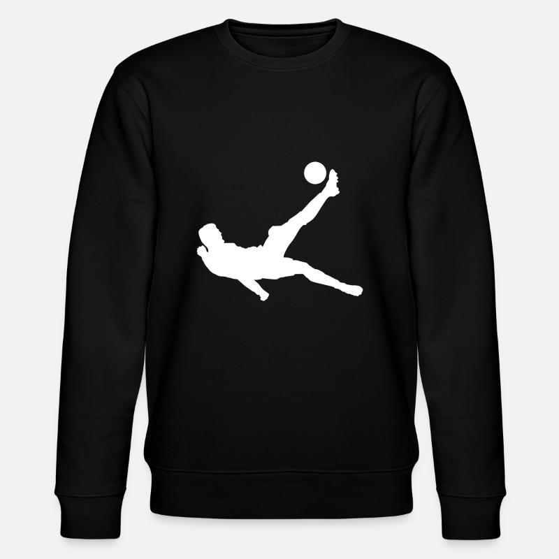 Bicycle kick - Stanley/Stella CHANGER Unisex Organic Sweatshirt - black