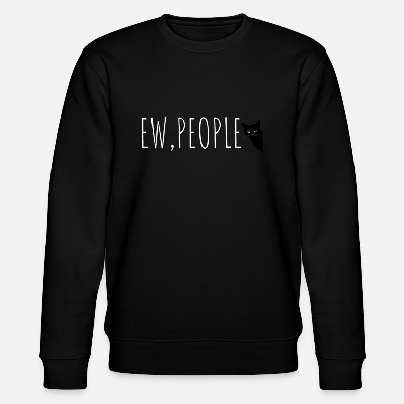 EW, Leute! - Stanley/Stella Unisex Bio-Sweatshirt CHANGER  - Schwarz