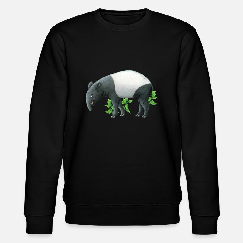 petit tapir - Sweat bio CHANGER Stanley/Stella Unisexe - noir