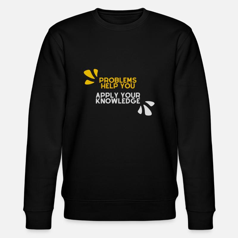 CITATIONS POSITIVES - Sweat bio CHANGER Stanley/Stella Unisexe - noir