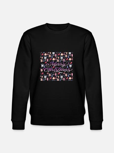 Merry Christmas - Stanley/Stella CHANGER Unisex Organic Sweatshirt - black