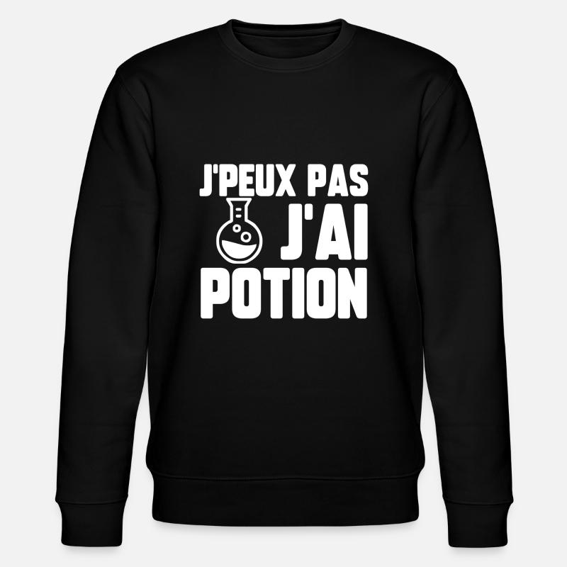 J’peux pas j’ai potion - Sweat bio CHANGER Stanley/Stella Unisexe - noir