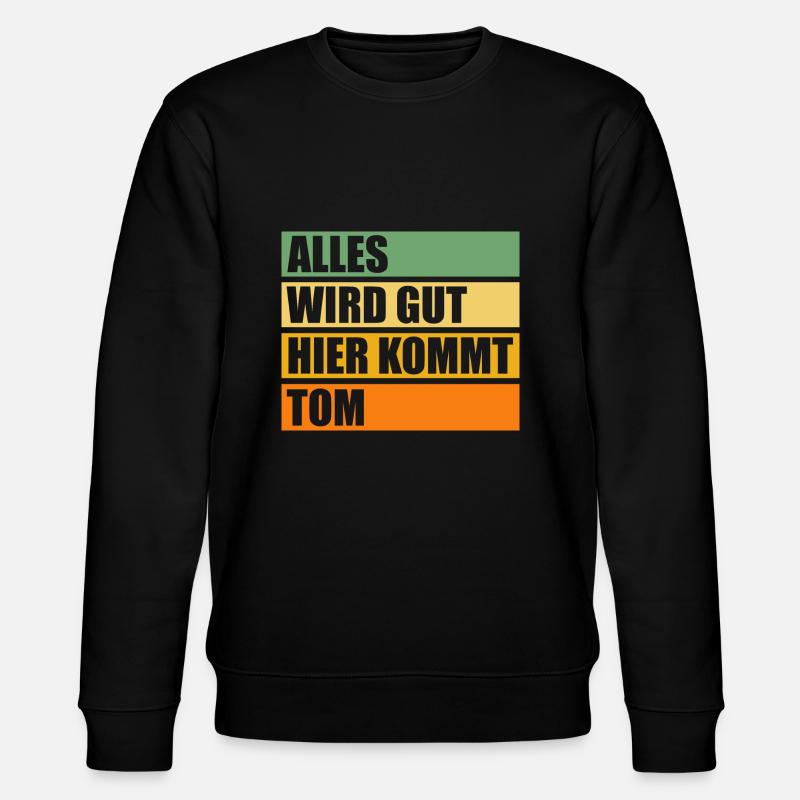 Tom - Stanley/Stella Unisex Bio-Sweatshirt CHANGER - Schwarz