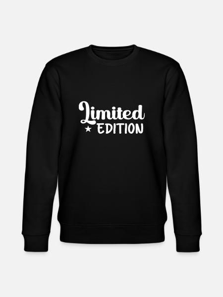 Limited Edition Begrenzte Limitierte Auflage - Stanley/Stella CHANGER Unisex Organic Sweatshirt - black