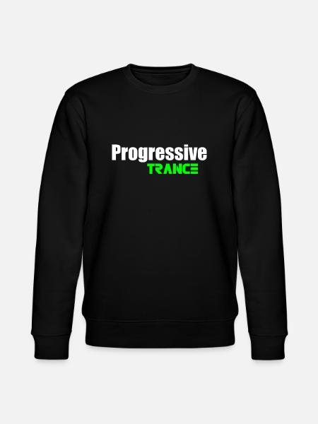 Progressive trance quote - Stanley/Stella CHANGER Unisex Organic Sweatshirt - black
