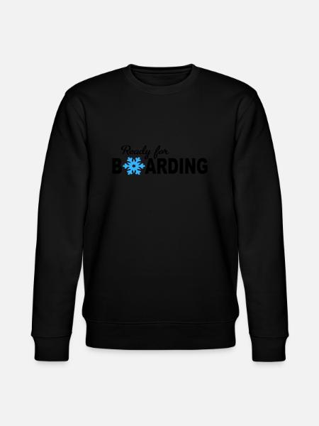 Snowboard - Stanley/Stella CHANGER Unisex Organic Sweatshirt - black