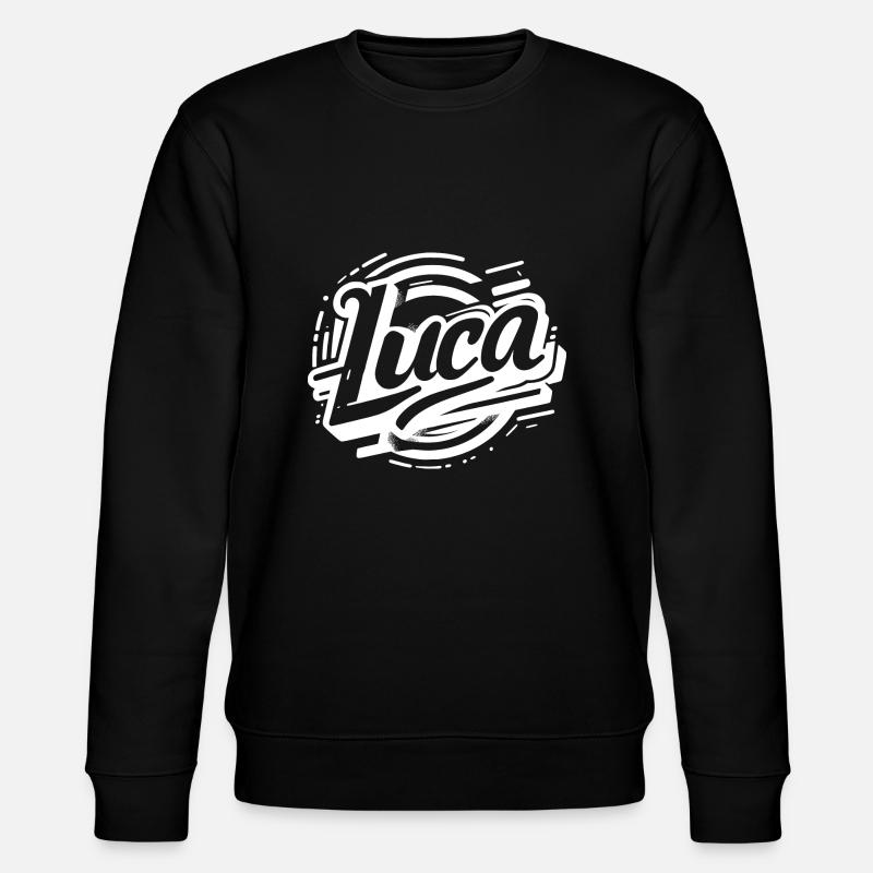 Luca Nom Graffiti - Sweat bio CHANGER Stanley/Stella Unisexe - noir
