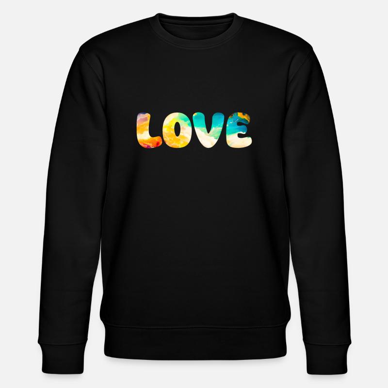 AMOUR - Sweat bio CHANGER Stanley/Stella Unisexe - noir
