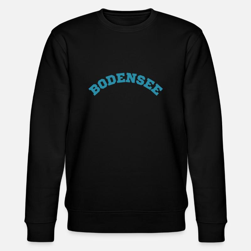Bodensee - Stanley/Stella Unisex Bio-Sweatshirt CHANGER  - Schwarz