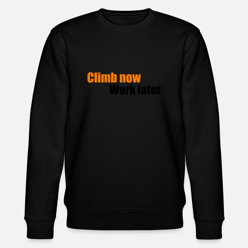 grimper - Sweat bio CHANGER Stanley/Stella Unisexe - noir