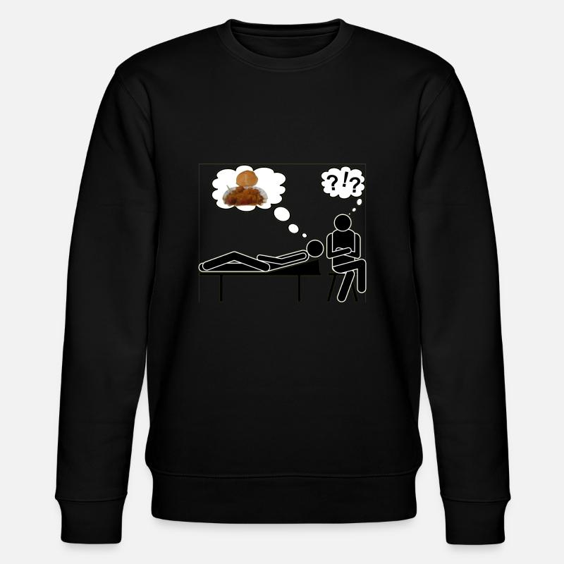 Currywurst traitable - Sweat bio CHANGER Stanley/Stella Unisexe - noir