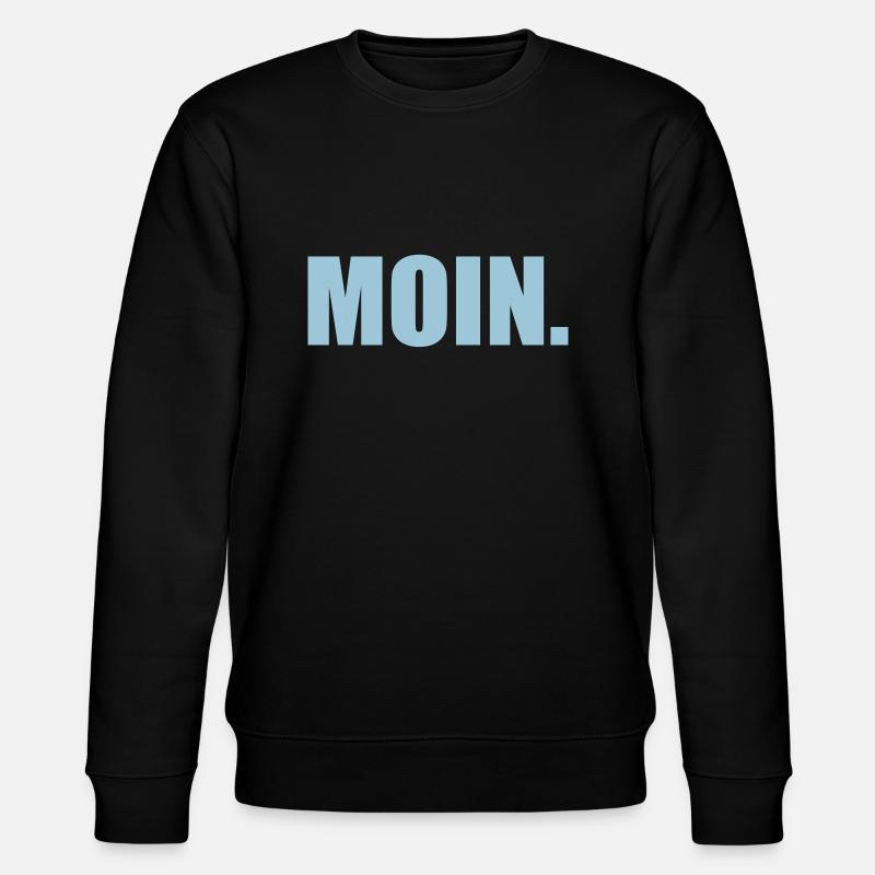 MOIN - Stanley/Stella Unisex Bio-Sweatshirt CHANGER  - Schwarz