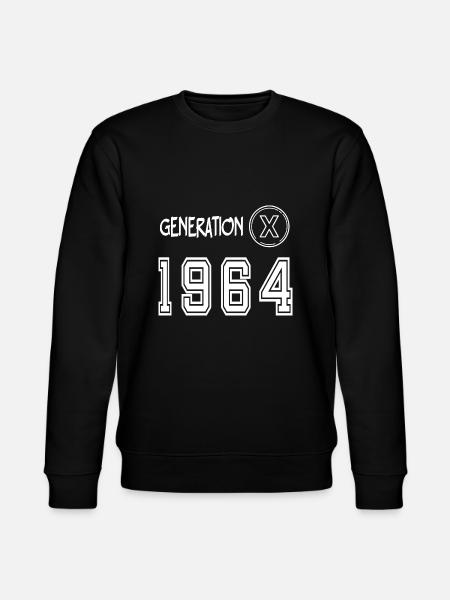 Génération X 1964 - Sweat bio CHANGER Stanley/Stella Unisexe - noir