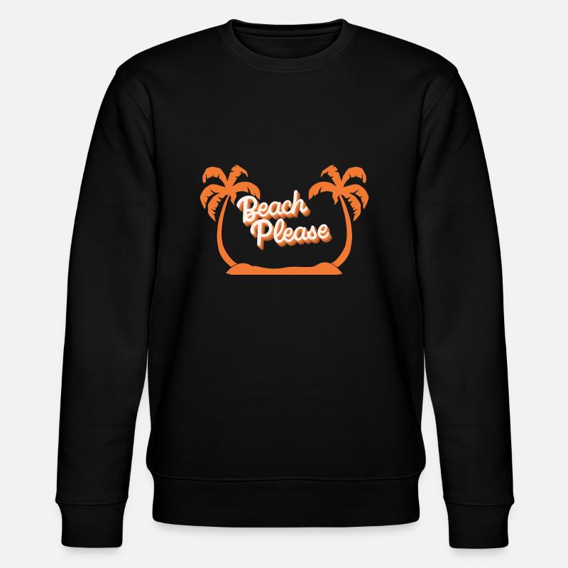 Plage S’il vous plaît - Sweat bio CHANGER Stanley/Stella Unisexe - noir