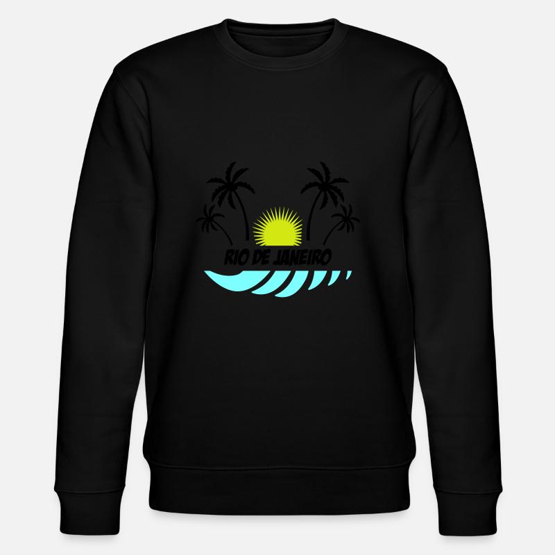Rio de Janeiro - Sweat bio CHANGER Stanley/Stella Unisexe - noir