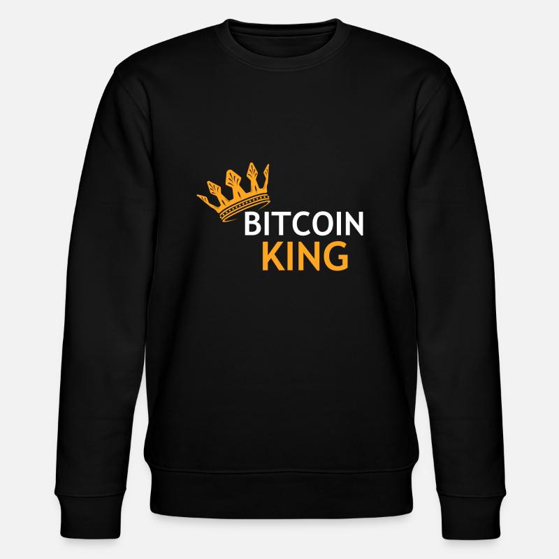 Crypto Bitcoin Trading - Stanley/Stella Unisex Bio-Sweatshirt CHANGER  - Schwarz
