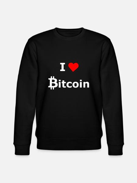 love money - Stanley/Stella CHANGER Unisex Organic Sweatshirt - black