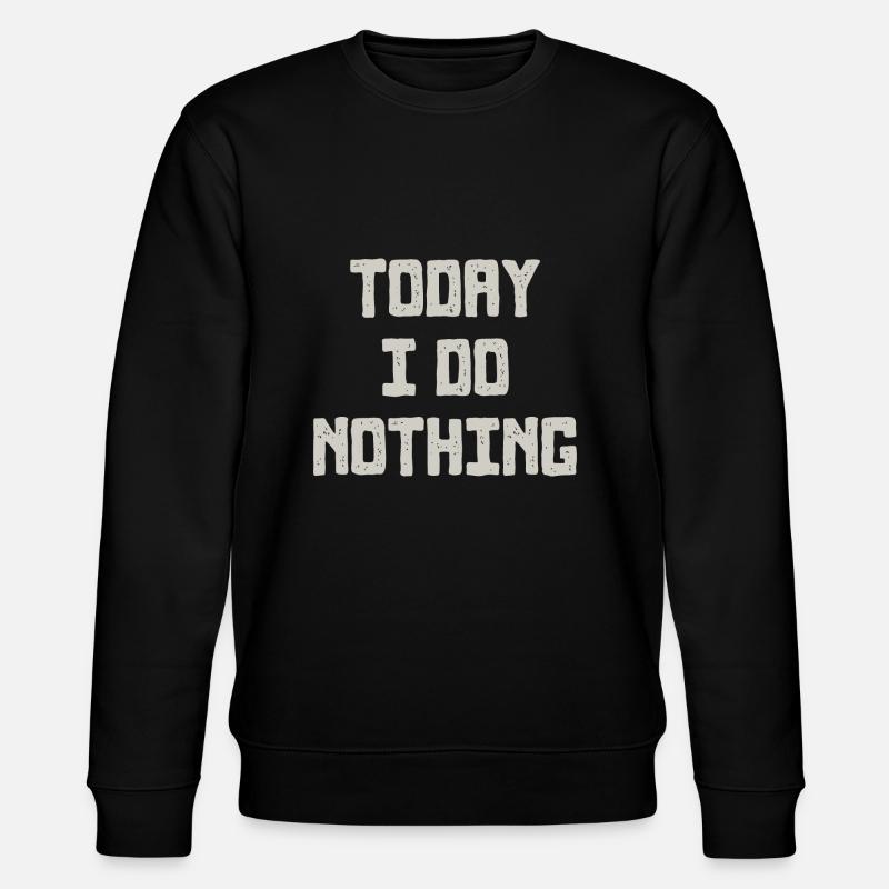 TODAY - Stanley/Stella Unisex Bio-Sweatshirt CHANGER  - Schwarz