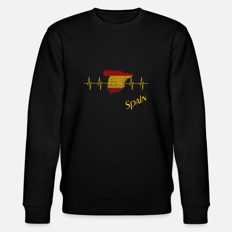 Spain - Stanley/Stella Unisex Bio-Sweatshirt CHANGER  - Schwarz