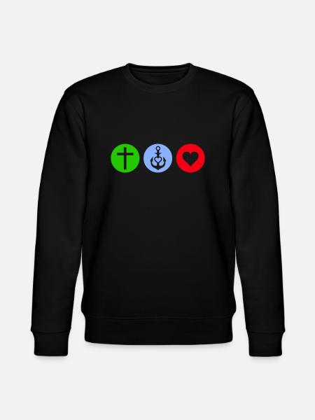 Foi Espérance Amour - Sweat bio CHANGER Stanley/Stella Unisexe - noir