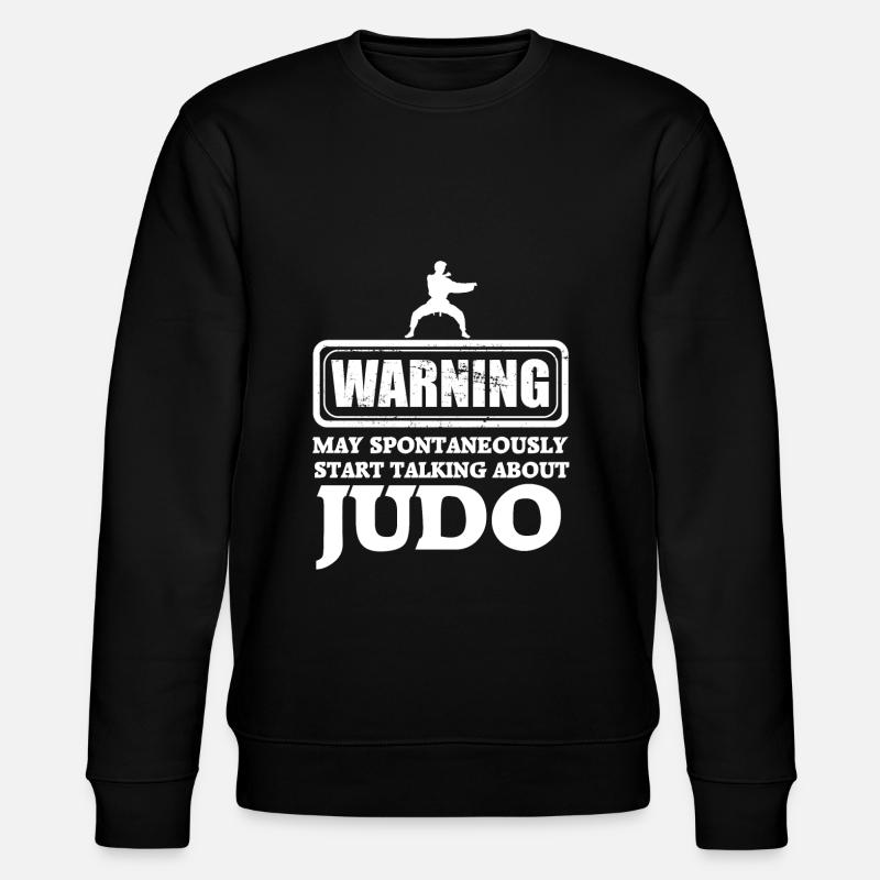 Judo - Stanley/Stella Unisex Bio-Sweatshirt CHANGER  - Schwarz
