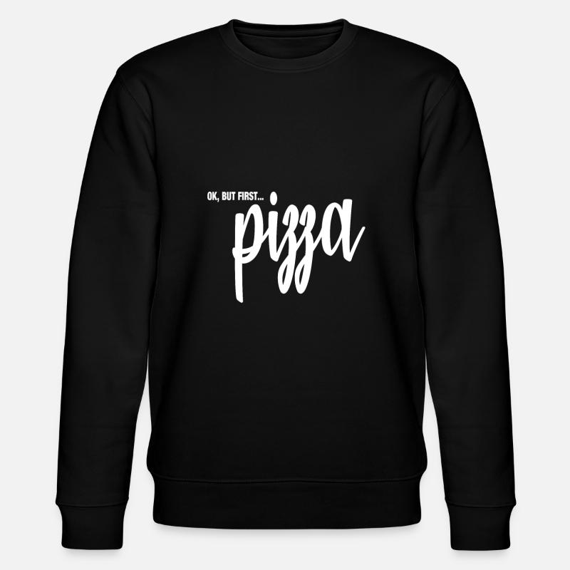 pizza - Sweat bio CHANGER Stanley/Stella Unisexe - noir