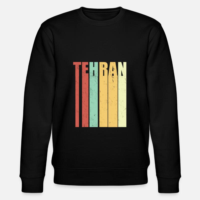Teheran Iran Vintage - Stanley/Stella Unisex Bio-Sweatshirt CHANGER  - Schwarz
