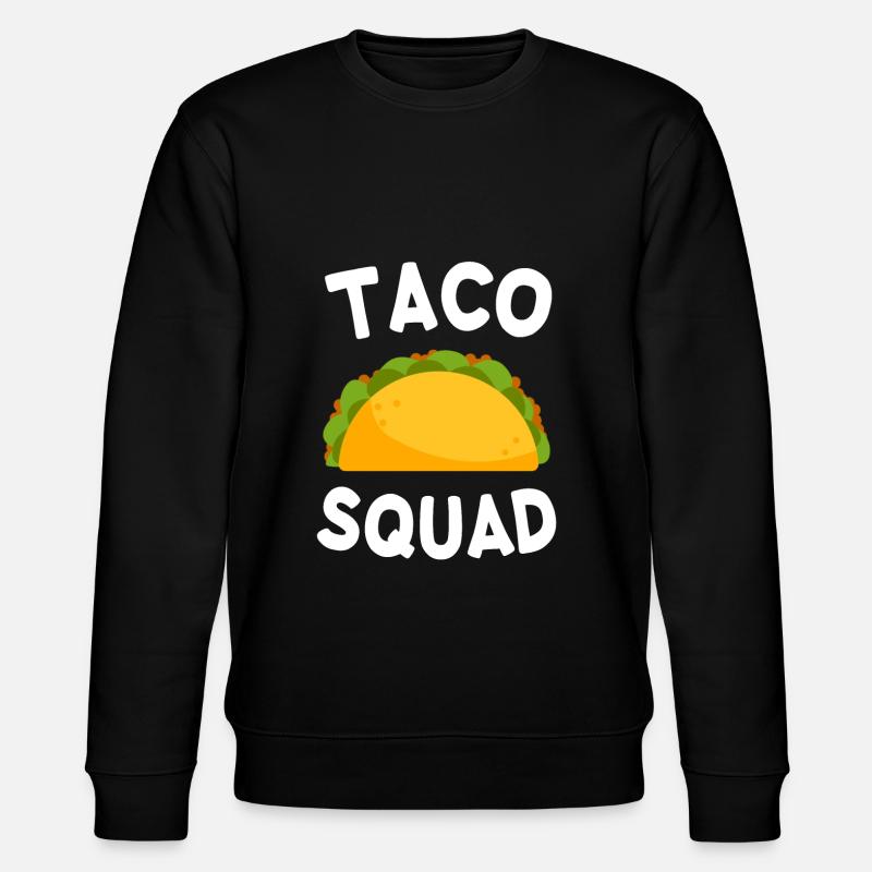 Taco Squad - Stanley/Stella Unisex Bio-Sweatshirt CHANGER  - Schwarz