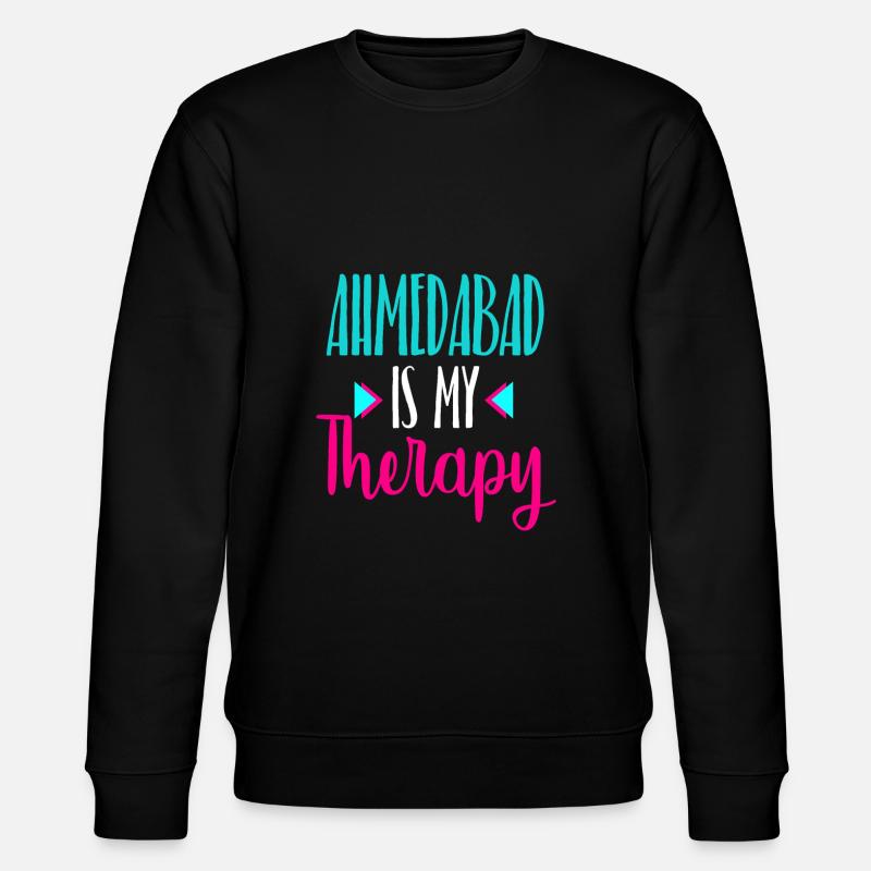 Ahmedabad - Stanley/Stella Unisex Bio-Sweatshirt CHANGER  - Schwarz