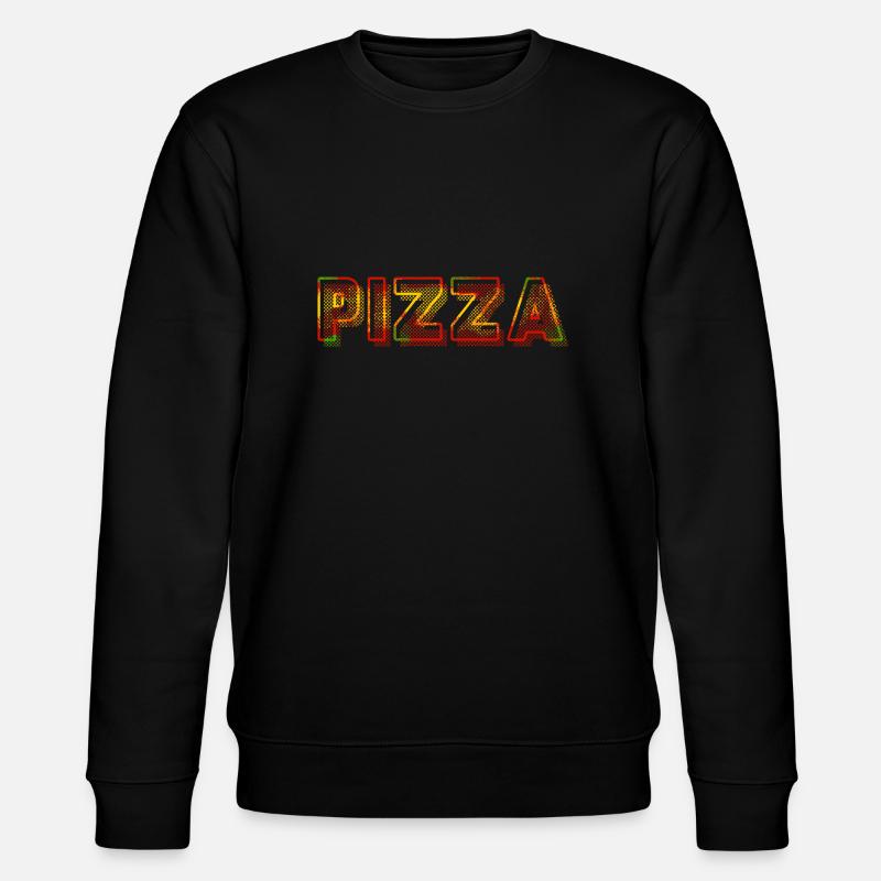 Pizza Italia - Stanley/Stella Unisex Bio-Sweatshirt CHANGER  - Schwarz