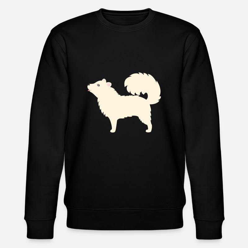 Samojede - Stanley/Stella Unisex Bio-Sweatshirt CHANGER  - Schwarz