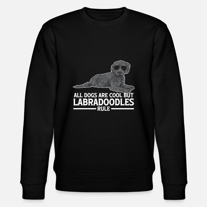 Labradoodle Chien - Sweat bio CHANGER Stanley/Stella Unisexe - noir