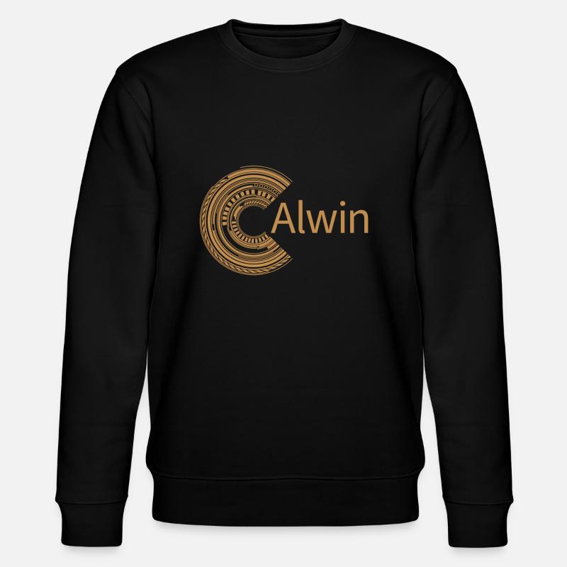 For Alwin - Stanley/Stella CHANGER Unisex Organic Sweatshirt - black