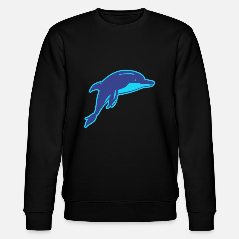 Le Dauphin - Sweat bio CHANGER Stanley/Stella Unisexe - noir