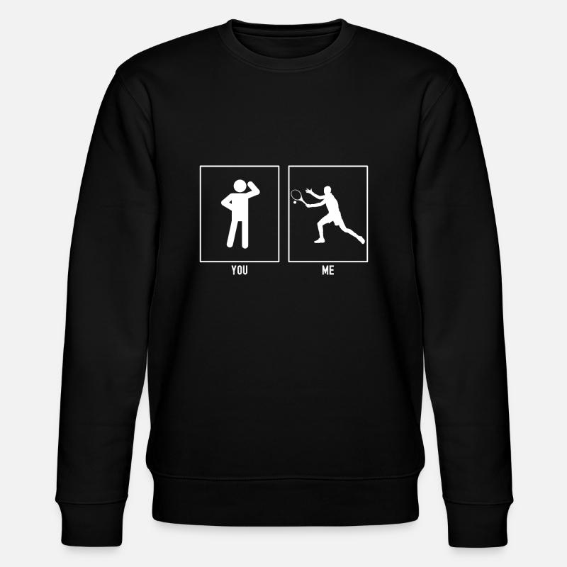 Vous - Moi - Tennis - Sweat bio CHANGER Stanley/Stella Unisexe - noir
