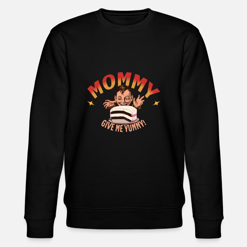 Mama, lecker! - Stanley/Stella Unisex Bio-Sweatshirt CHANGER  - Schwarz