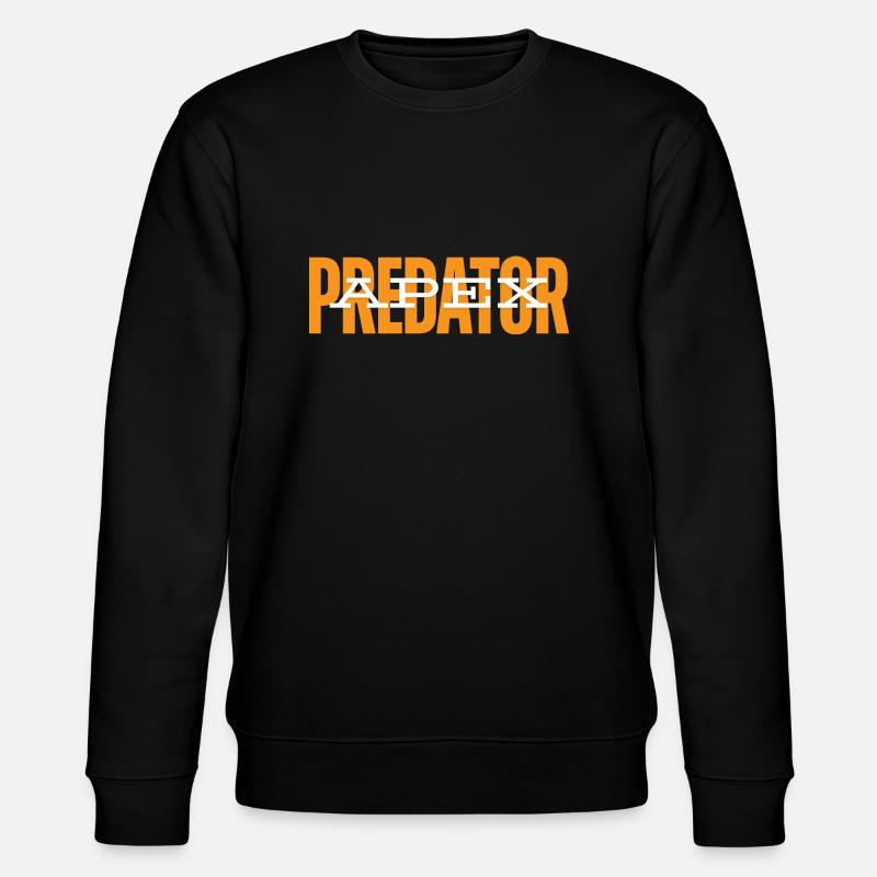 Apex Predator - Graphics Tee - Stanley/Stella CHANGER Unisex Organic Sweatshirt - black