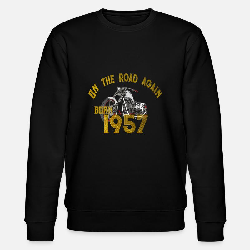 1957 - Stanley/Stella Unisex Bio-Sweatshirt CHANGER  - Schwarz