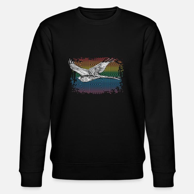 oiseau - Sweat bio CHANGER Stanley/Stella Unisexe - noir