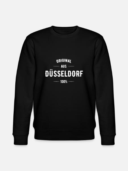 Düsseldorf - Stanley/Stella Unisex Bio-Sweatshirt CHANGER - Schwarz